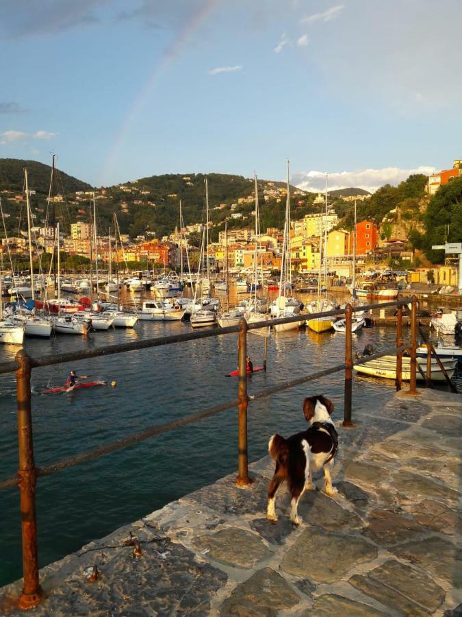 Вилла Casa A Lerici Nell'Antico Borgo Экстерьер фото